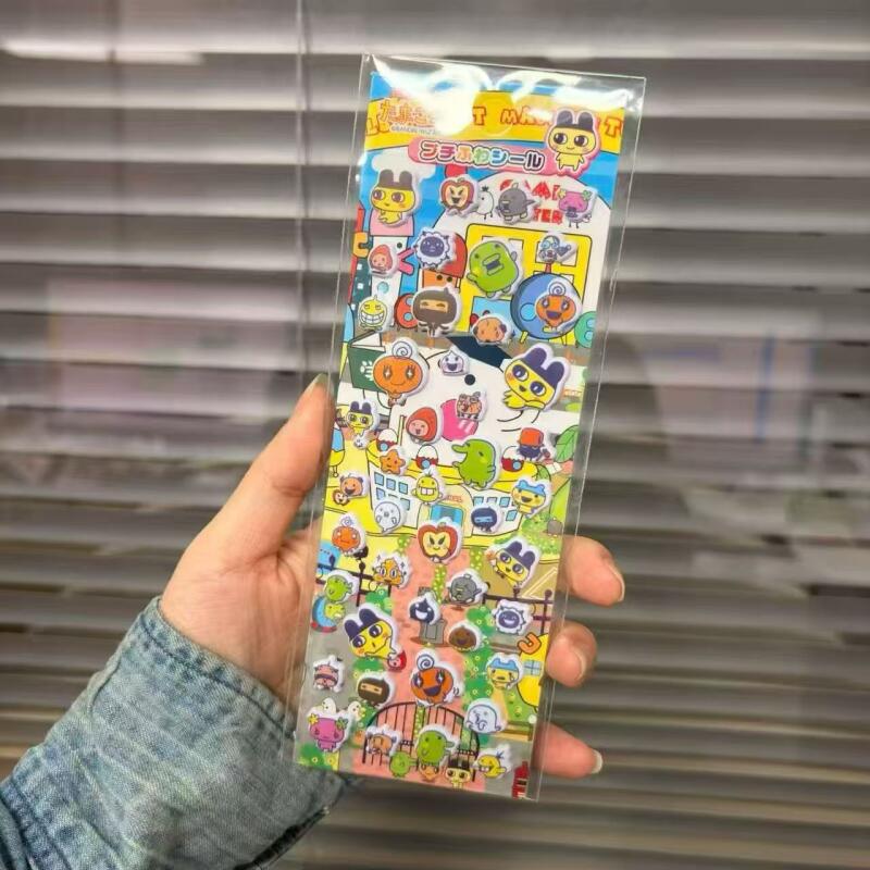 Laptop Accessories - 6Pcs Tamagotchi Cartoon Bubble Stickers Creativity