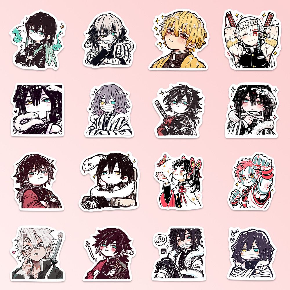 55PCS Demon Slayer Kamado Tanj - đánh giá và giá Laptop Accessories