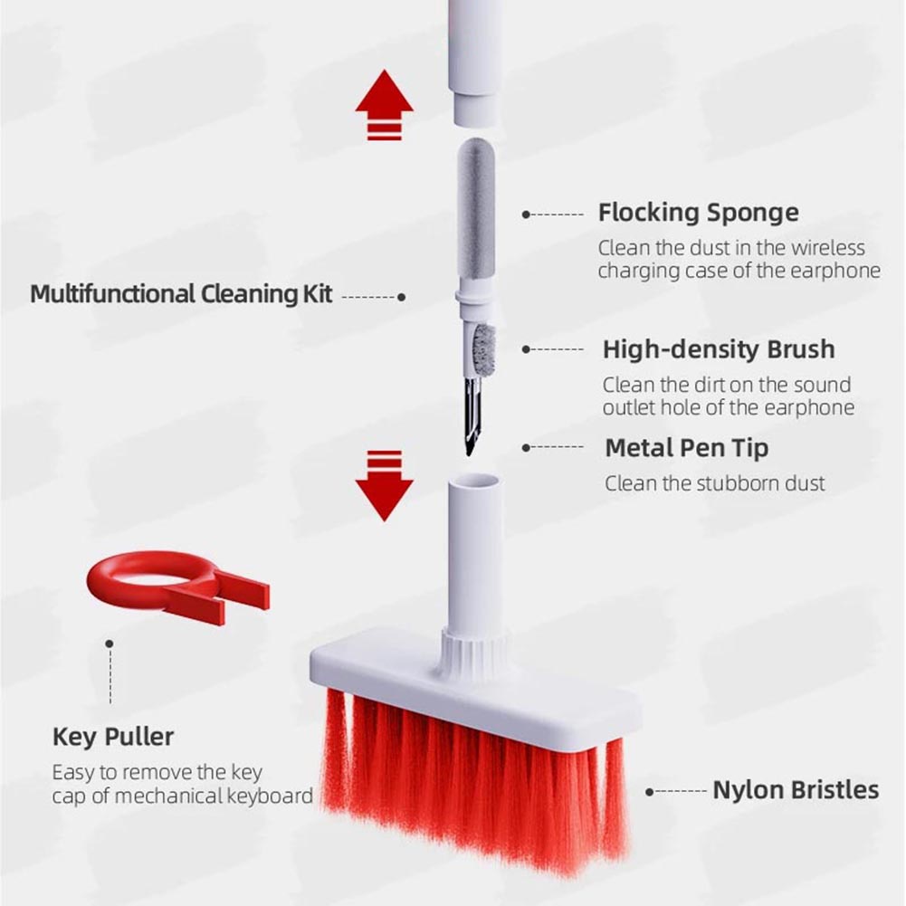 3-in-1 Cleaning Brush Kit Mech - đánh giá và giá Laptop Accessories Cleaning Kit