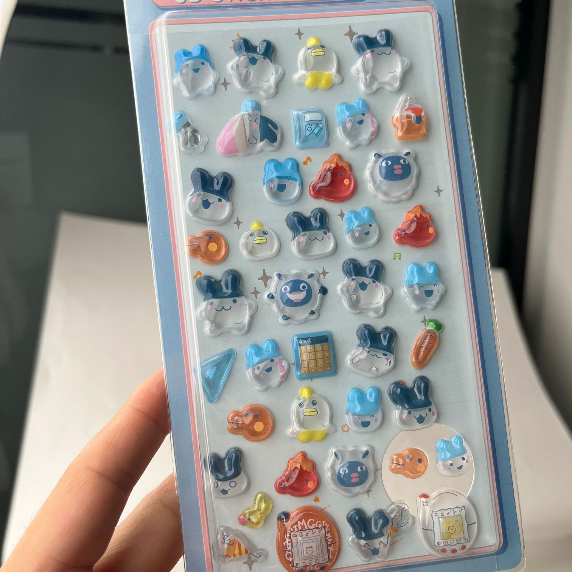 Cute Tamagotchi 3D Puffy Stick - đánh giá và giá Laptop Accessories