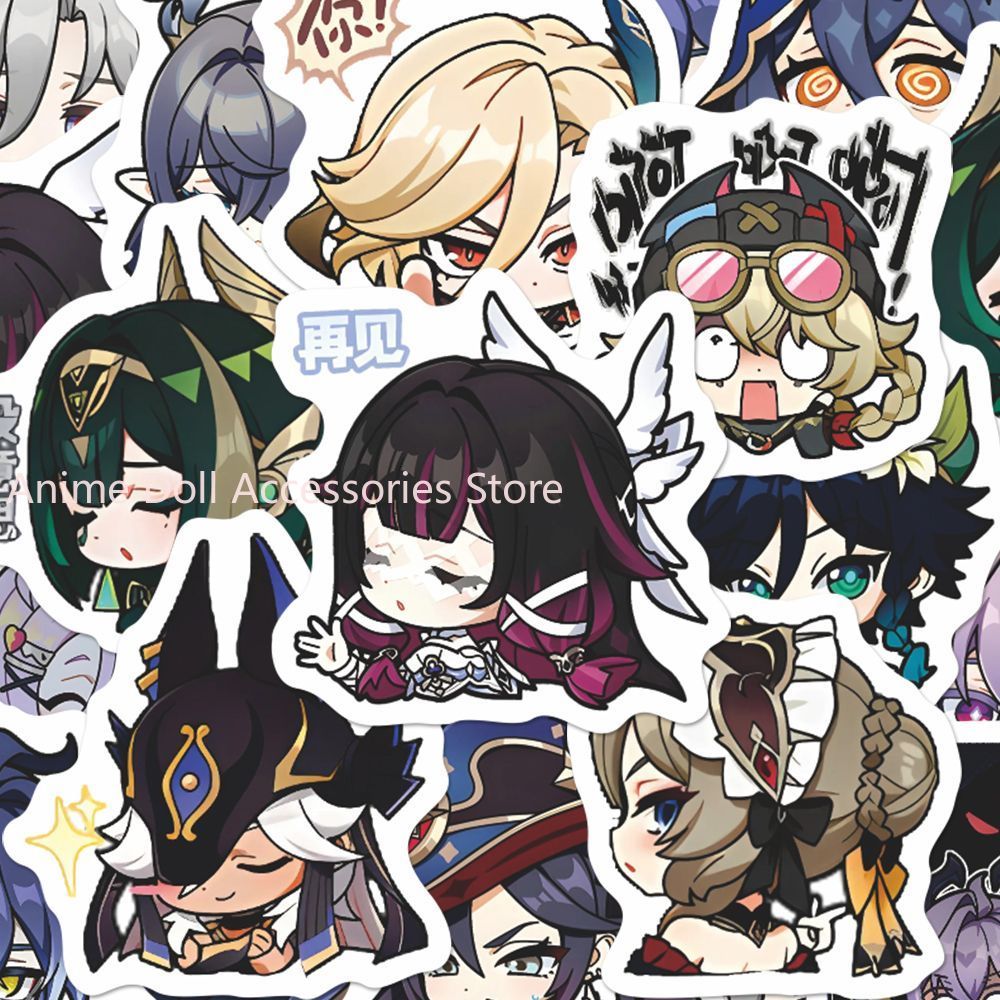 64PCS Genshin Impact Moon Maid - đánh giá và giá Laptop Accessories