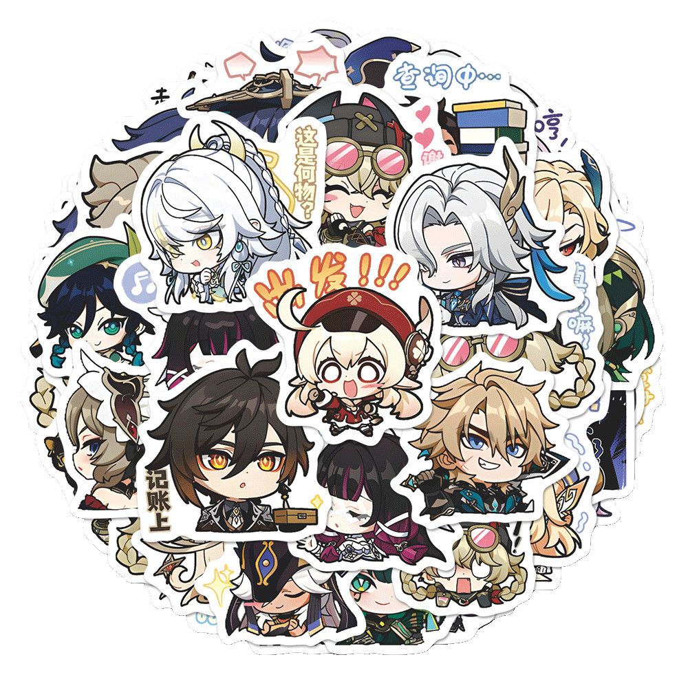 64PCS Genshin Impact Moon Maid - đánh giá và giá Laptop Accessories